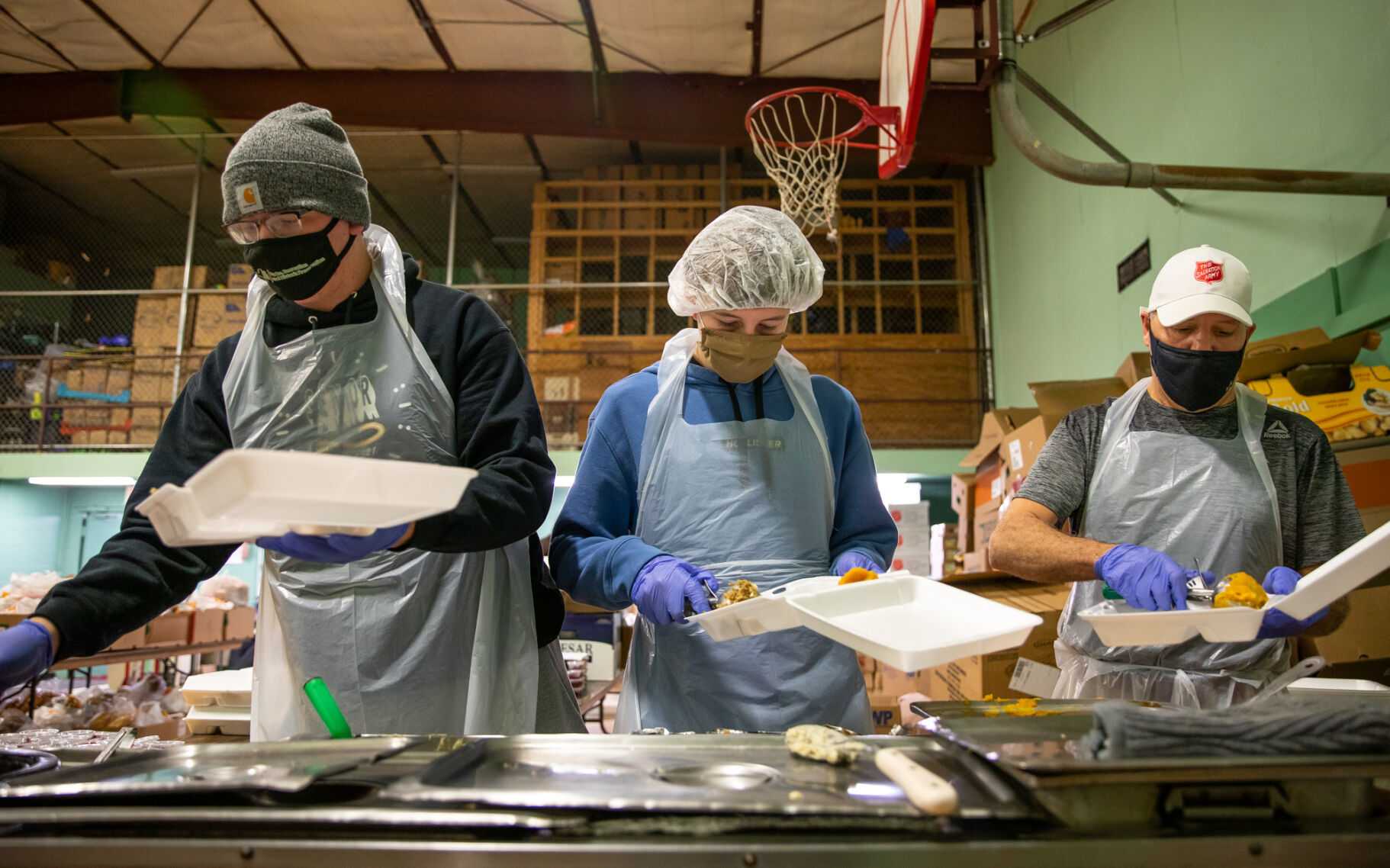 Salvation Army serves a record 872 meals